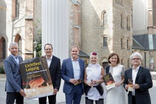 Bernhard Stief, Volker Bremer, Burkhard Jung, Victoria Coeln, Marit Schulz, Michel Kölsch (von links nach rechts)