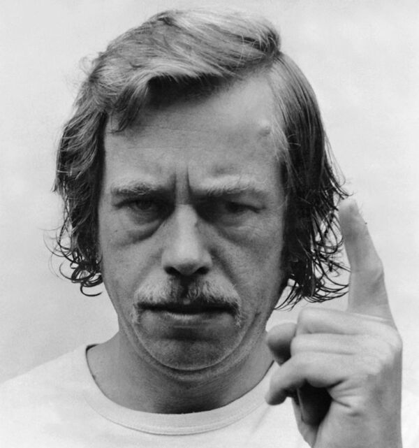 Václav Havel, Foto als Hochzeitsgeschenk an Anna Freimanová und Andrej Krob Hrádeček, 1978