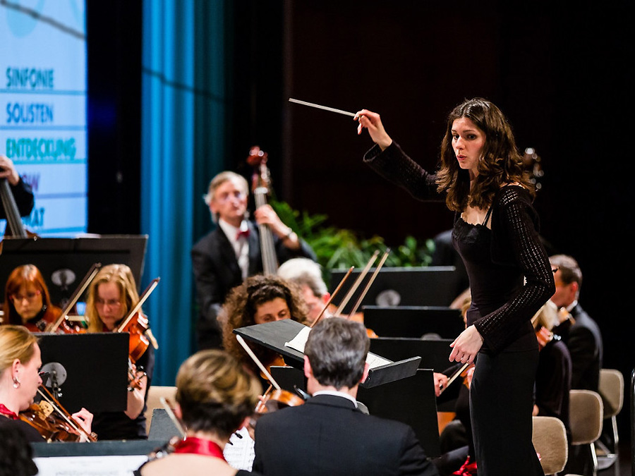 Eva Meitner und das Sinfonische Orchester bei den 50. Musikfesttagen Hoyerswerda