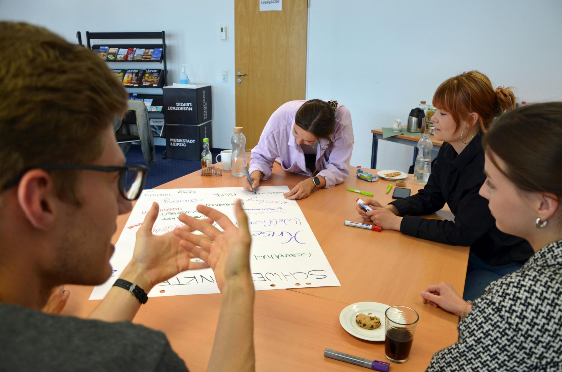 Workshop für das Lichtfestprojekt „Das ICH und das WIR“ – Impression