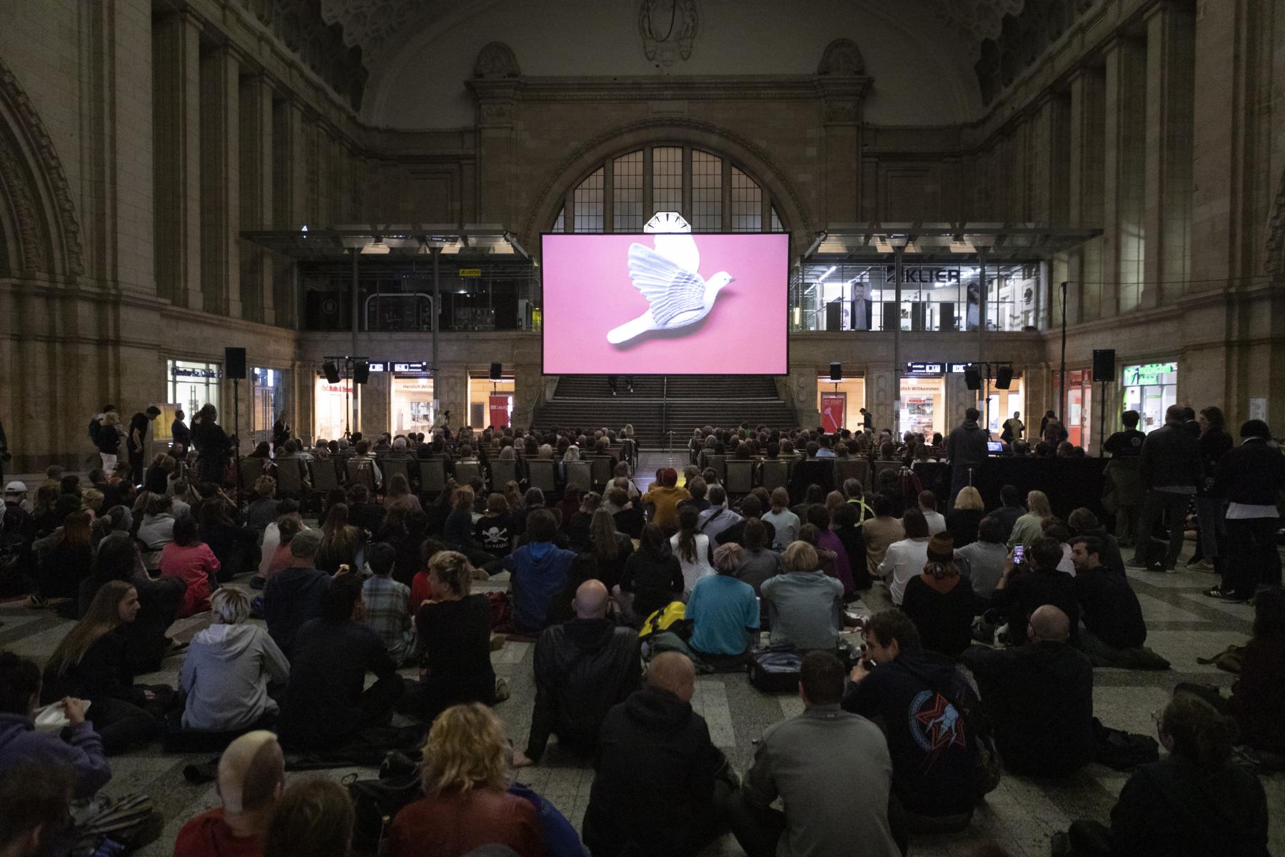 DOK Leipzig im Hauptbahnhof Leipzig, 2022 © Viktoria Conzelmann